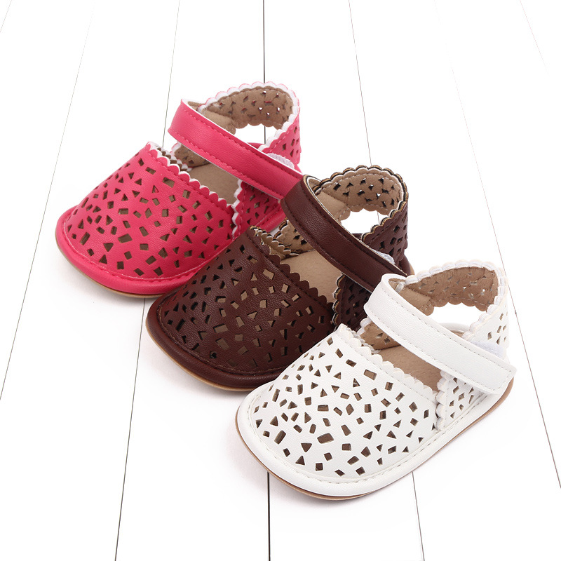 0-12 months hollow toe baby shoes baby s...