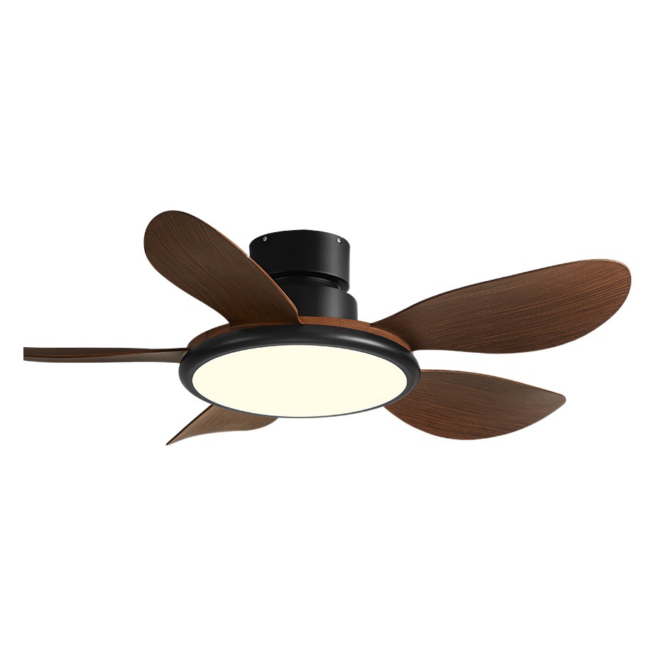 Ventilador de techo con luz para sala de estar, ventilador de techo nórdico con luz, alta potencia de viento, ventilador de frecuencia variable para el hogar, lámpara de araña para dormitorio, comedor, ventilador de techo con luz