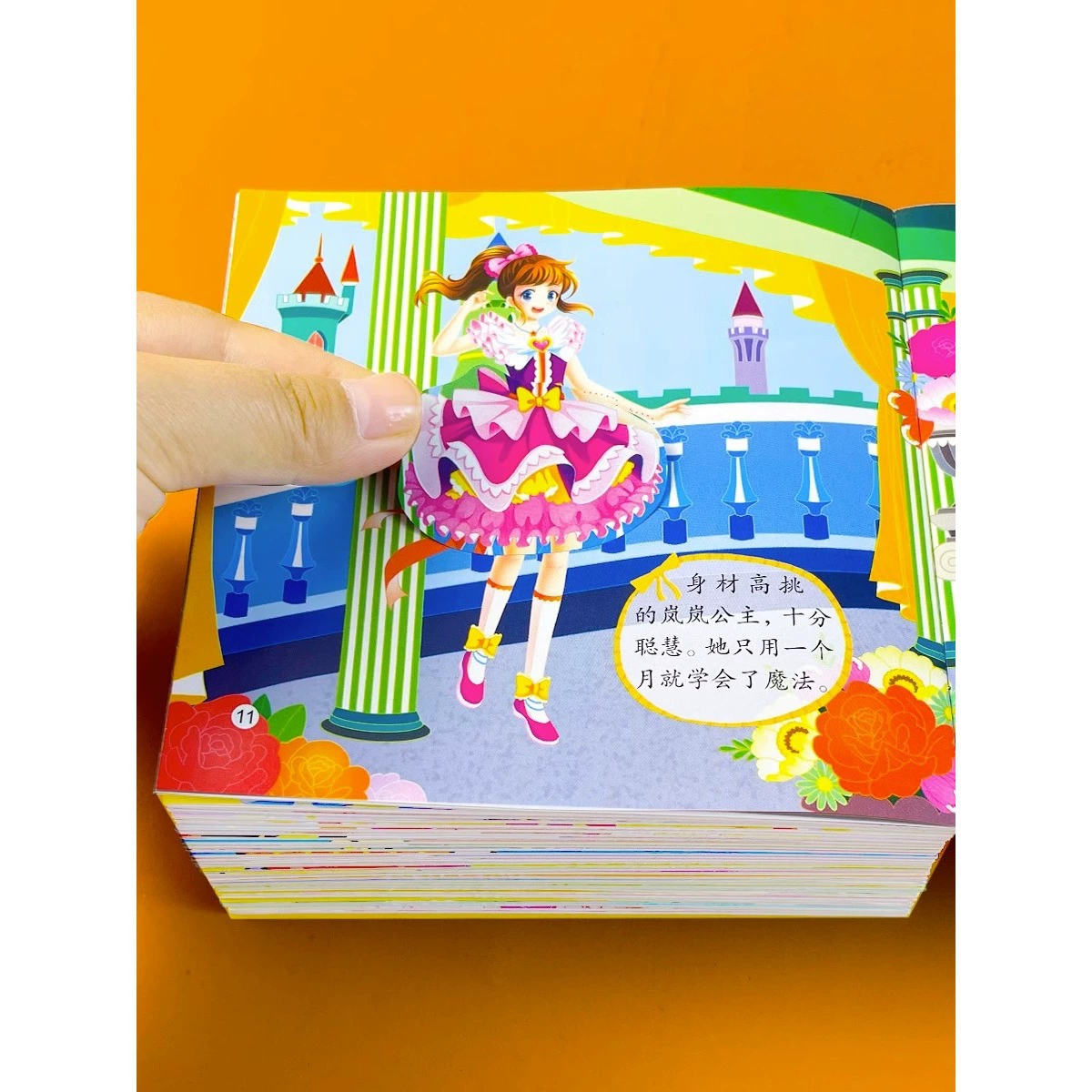 Умная игрушка для принцессы для переодевания, книга с наклейками, 3–6 лет, раннее образование, тренинг, мозговой штурм