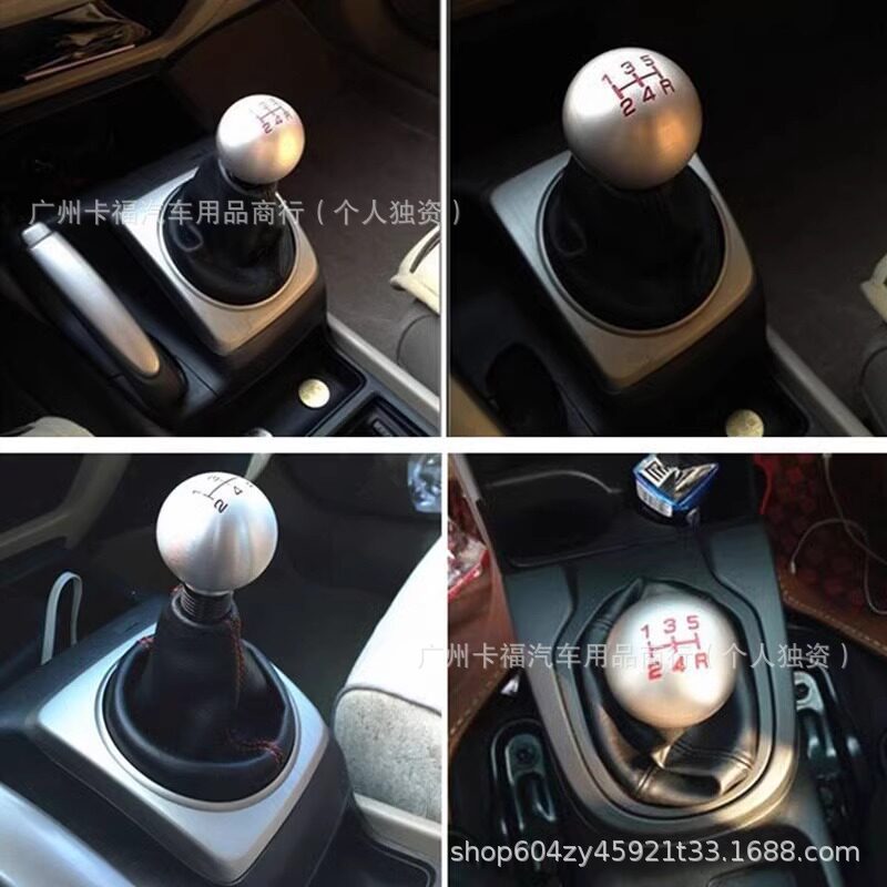 Manual gear shift knob for car modification suitable for Honda Civic/Fit/M10X1.5 round gear stick head