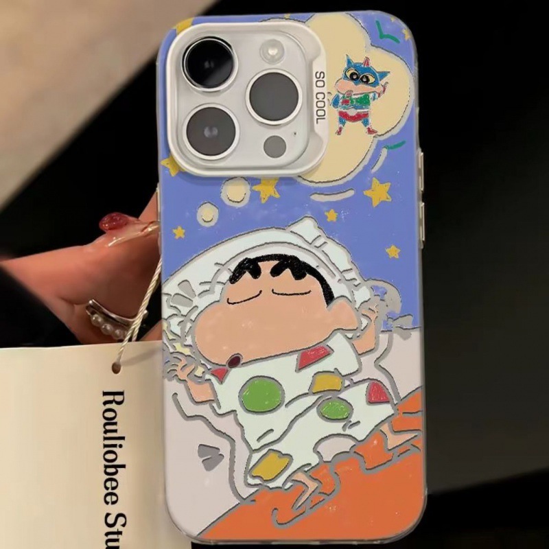 アニメ恐竜しんちゃんアップル12携帯ケースiPhone13promax新商品11/14/15潮金7/8/xs|undefined