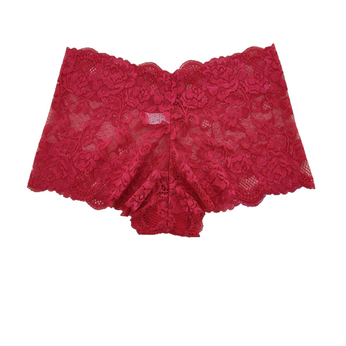 Europa tamaño transfronterizo flores de encaje sexy ropa interior de mujer cómoda y transpirable damas pantalones al por mayor comercio exterior