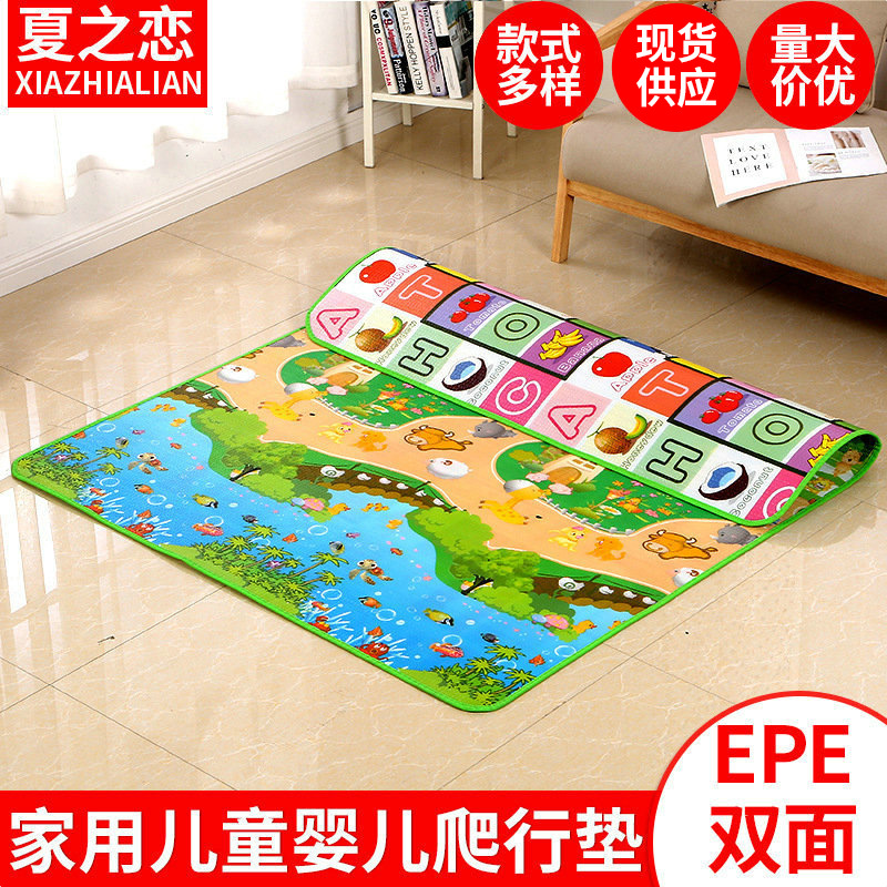 1cm 야외 어린이 바닥 매트 야외 아기 크롤링 매트 게임 매트 거실 홈 피크닉 아기 크롤링 매트