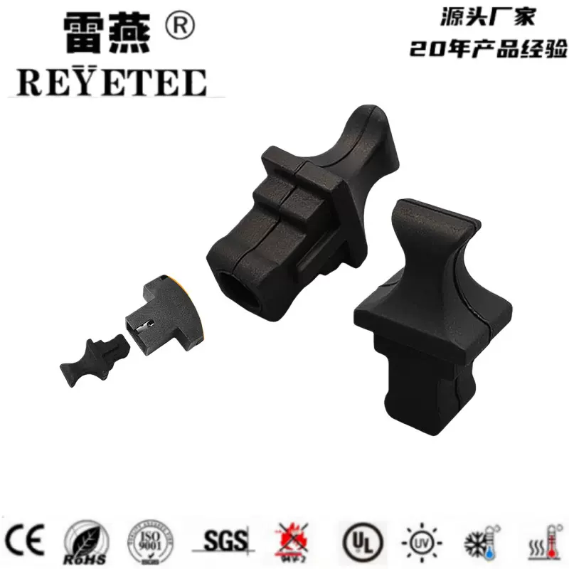 SC光纤防尘塞 单口硅胶光模块防尘帽堵头光猫ONU光纤接口塞子堵头