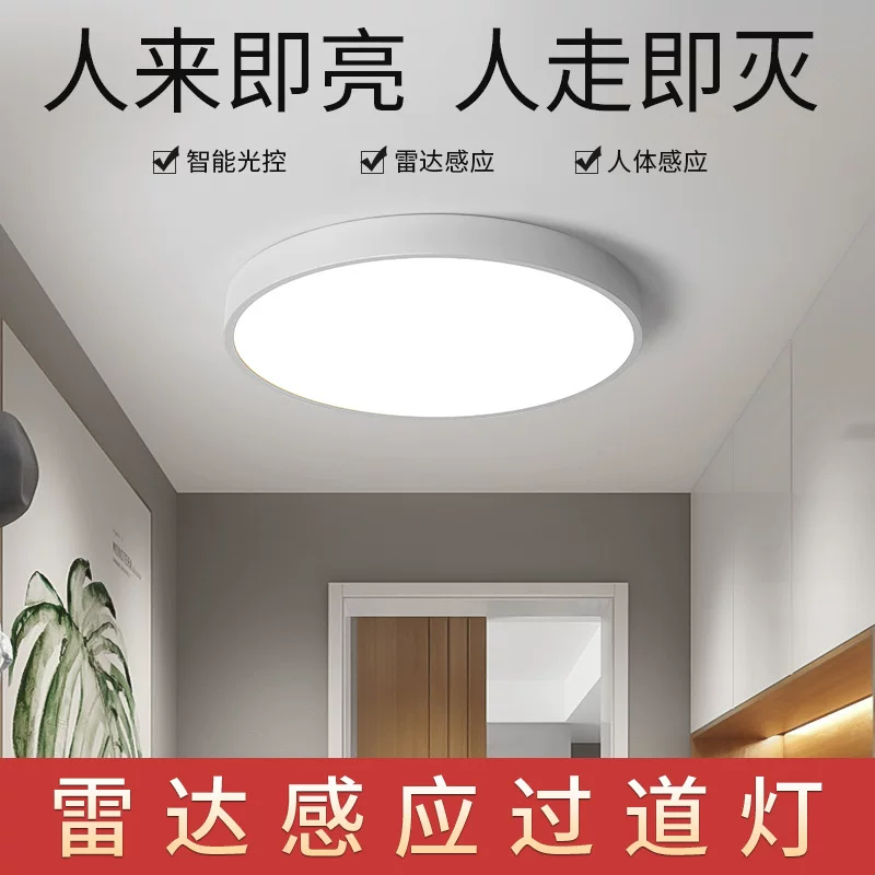 LED physiological induction smart ceiling light for stairs for corridor, human sensor