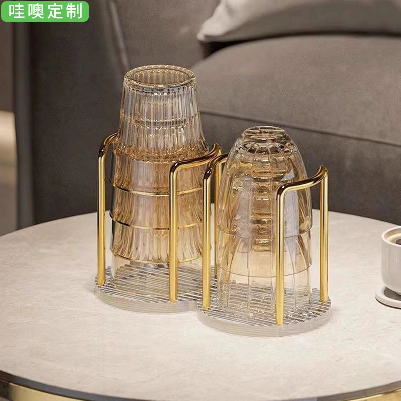 Disposable glass holder, storage system, acrylic tea cup for commercial use, (Cross-border trading)