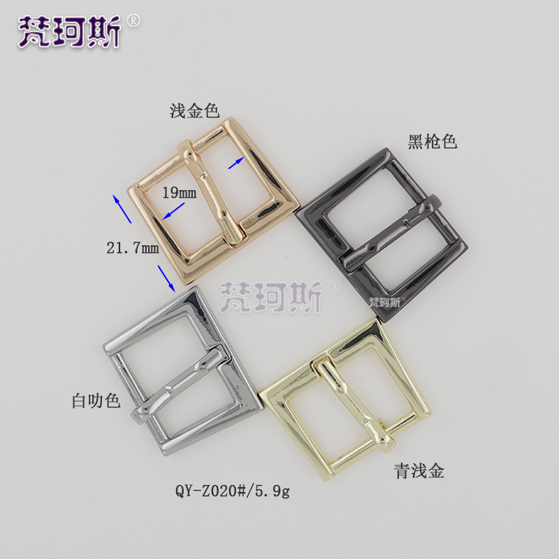 Spot ropa, equipaje, accesorios de hardware, hebilla de aguja trapezoidal, hebilla de cinturón de aleación de zinc, hebilla de aguja, hebilla de zapato de metal, hebilla de ajuste de correa de hombro image 10