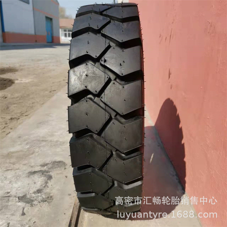 前进 7.00-9 叉车实心轮胎 700-9 叉车轮胎