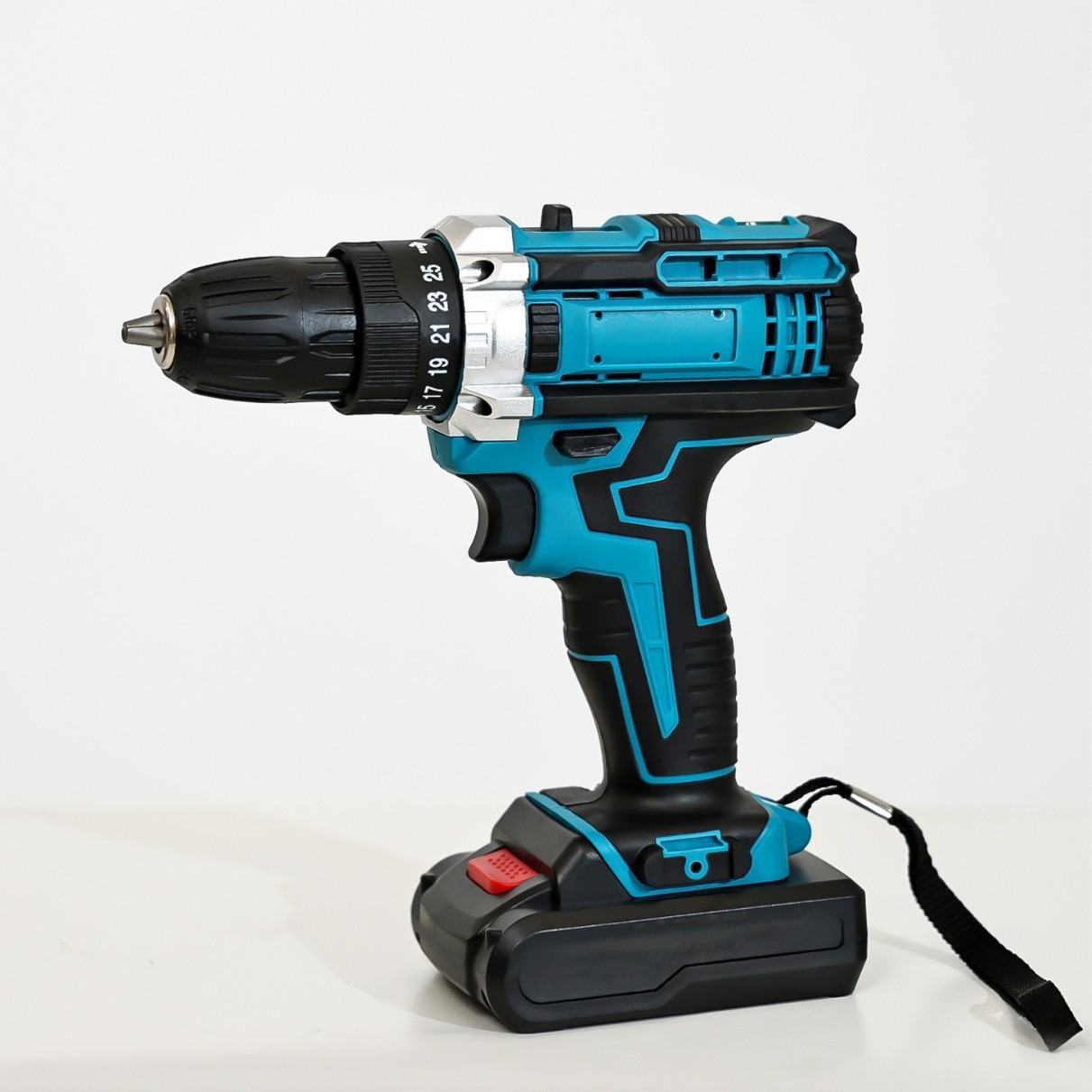 21v transfronterizo multifuncional taladro de litio conjunto de taladro de mano recargable comercio exterior taladro de impacto doméstico taladro de pistola al por mayor