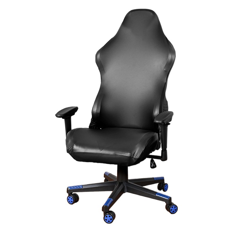 Funda para silla de juegos impermeable de PU elástica transfronteriza resistente al desgaste a prueba de polvo universal computadora Internet café cubierta para silla giratoria competitiva al por mayor en stock