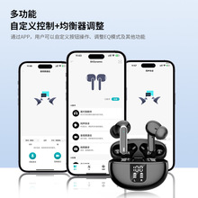 入耳式蓝牙耳机无线数显电量私模跨境亚马逊爆款智能降噪运动耳机