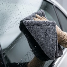 加捻小辫子收水巾加厚加大长绒吸水清洁布超细纤维汽车专用擦车布