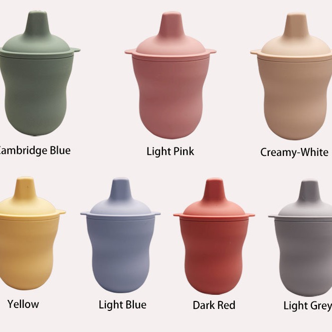 Entrenamiento de silicona Beber taza de bebé