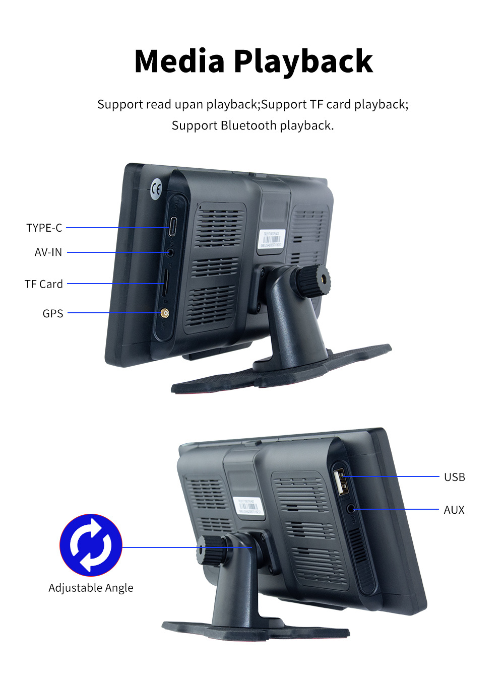 10.26inch Car-Mounted Mp5 Wireless Carplay High-Definition Reversing Camera Bluetooth Radio Ce Certified