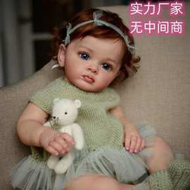 22寸重生娃娃棉身洋娃娃仿真婴儿陪伴玩偶儿童玩具外贸跨境CE认证