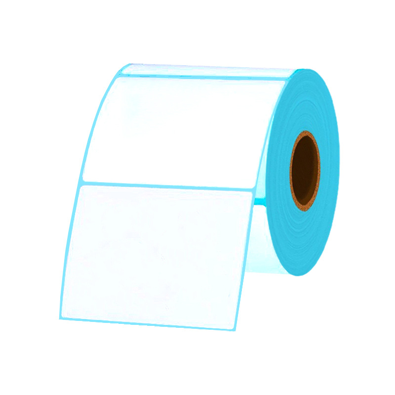 Papel térmico de tres pruebas 100X150E Post Bao Fideos express Papel de impresión único Papel de etiqueta autoadhesivo Etiqueta térmica