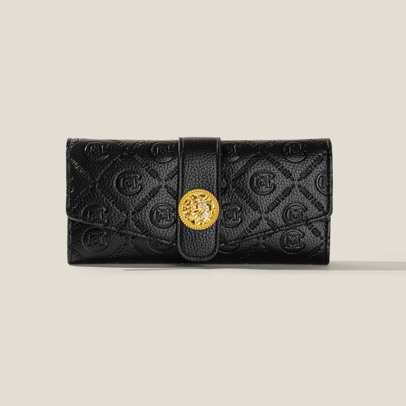 Cross-border gift box long clutch bag women's 2024 autumn and winter new fashion multi-card card bag wallet all-match fresh