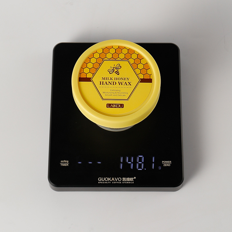 Cross-border English version LAIKOU Honey Milk Hand Wax 120g Hand Mask Moisturizing, hydrating and hydrating Autumn and winter manufacturer in stock undefined