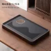 Имитирующий чёрно-золотой, большой деревянный «далёкие горы» 53×33