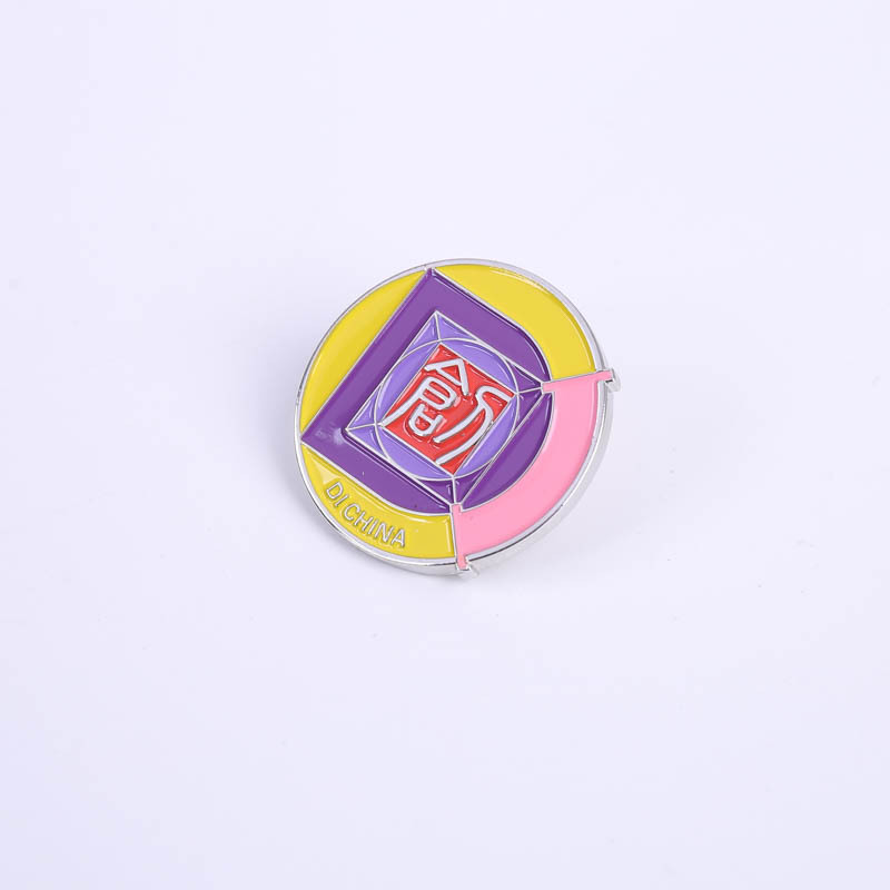 珐琅金属徽章制定公司logo烤漆纪念章创意勋章班徽校徽纪念章免费