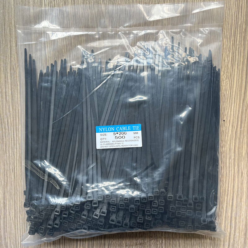 自锁式尼龙扎带4*5*150*200*250mm 双6材料低温40°-高温200°