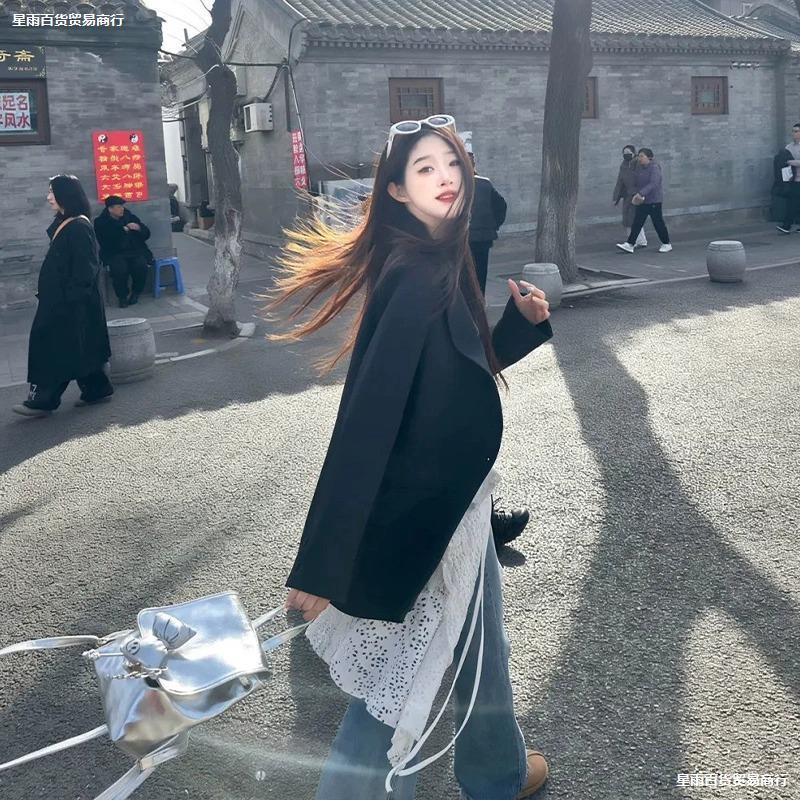 外星沙龙美式复古不规则叠穿屁帘一片式绑带半身裙|undefined