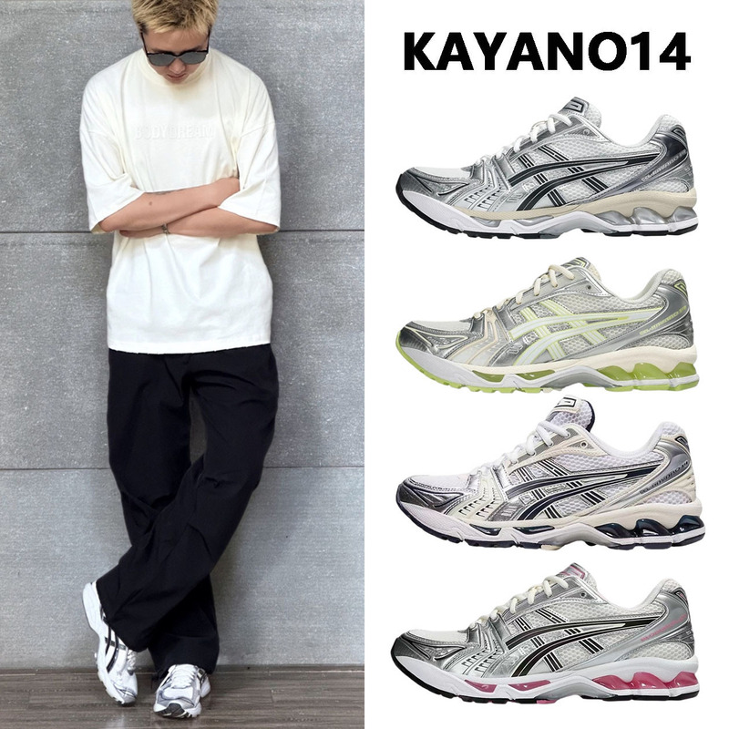 Putian Gel-Kayano14 Silver and Black Athletic Shoes for Men and Women, Shock-Absorbing Sports Casual Running Shoes, Exclusively for Cross-Border Sales Putian Gel-Kayano14 Silver and Black Athletic Shoes for Men and Women, Shock-Absorbing Sports Casual Running Shoes, Exclusively for Cross-Border Sales