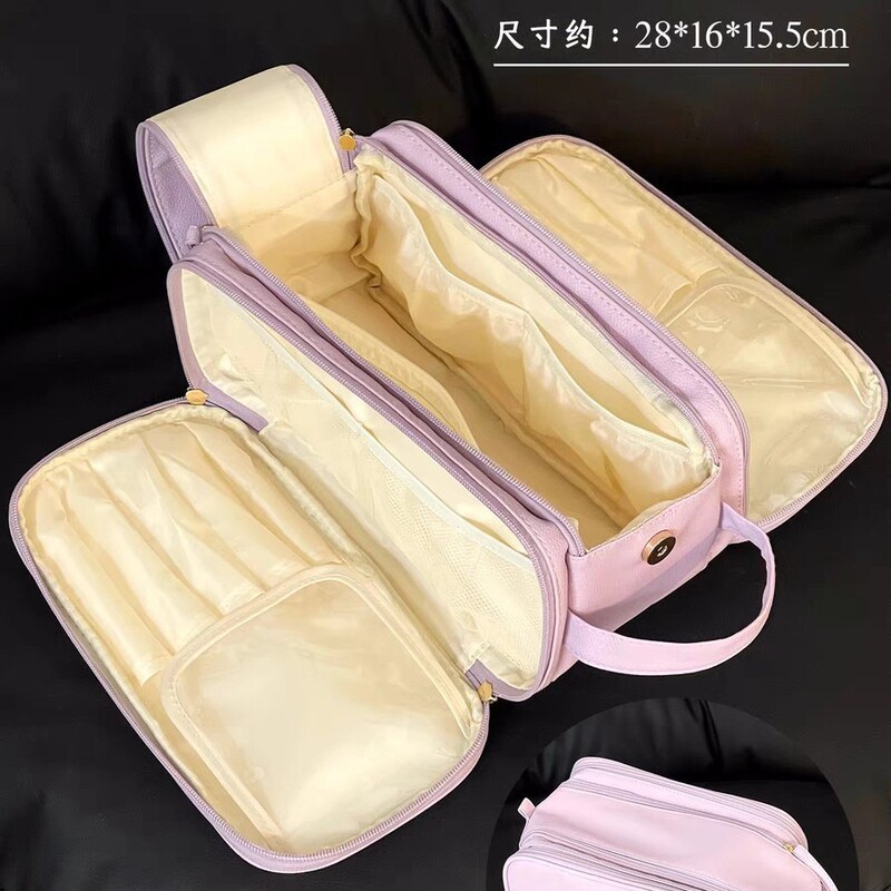 化妆包大容量女手提便携化妆收纳包旅行巨无霸手提防水大号洗漱包|undefined