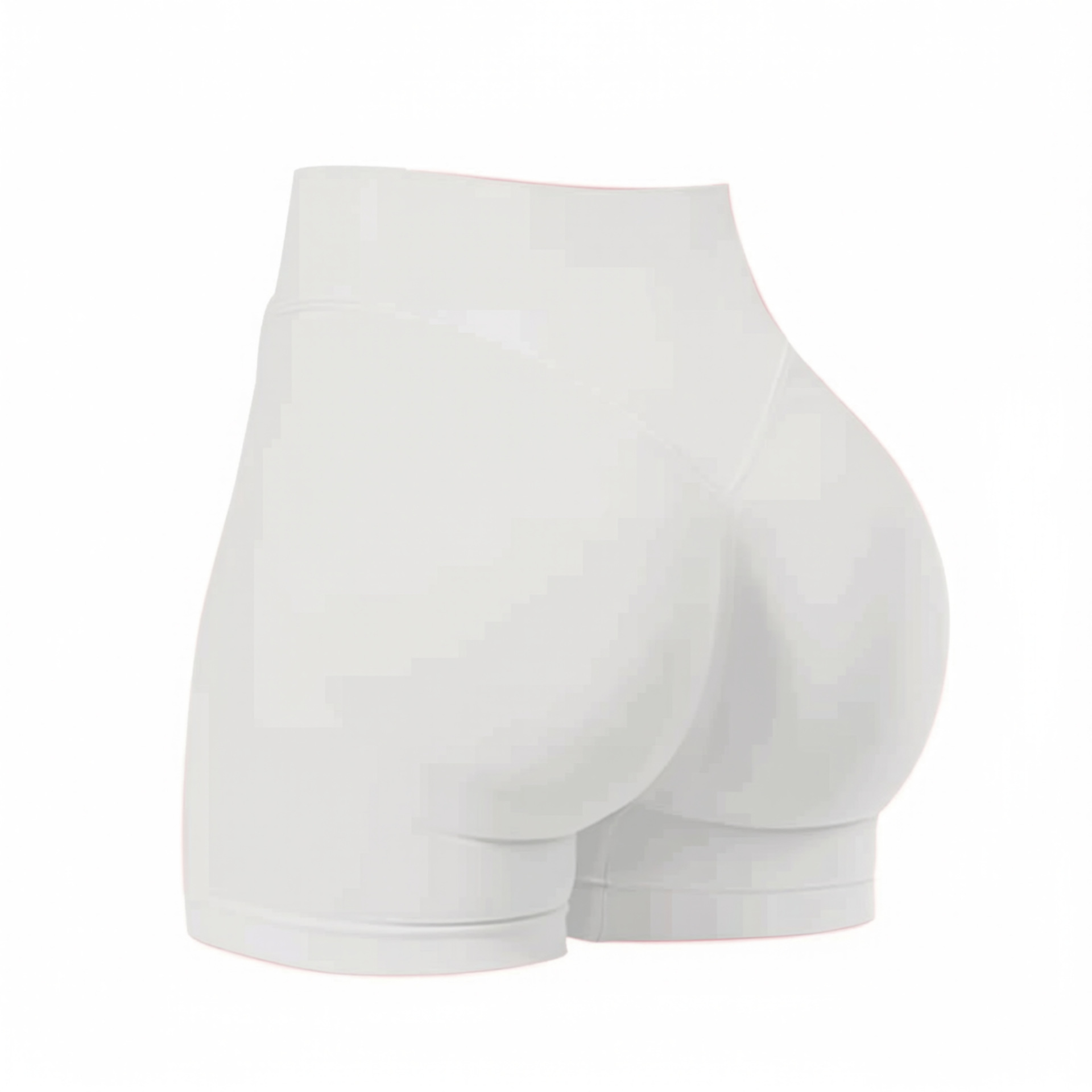 Cross-border sin costura alta cintura alta hips mel mel桃 hips al aire libre tres puntos pantalones cortos para correr y ejercicios de fitness pantalones cortos de yoga