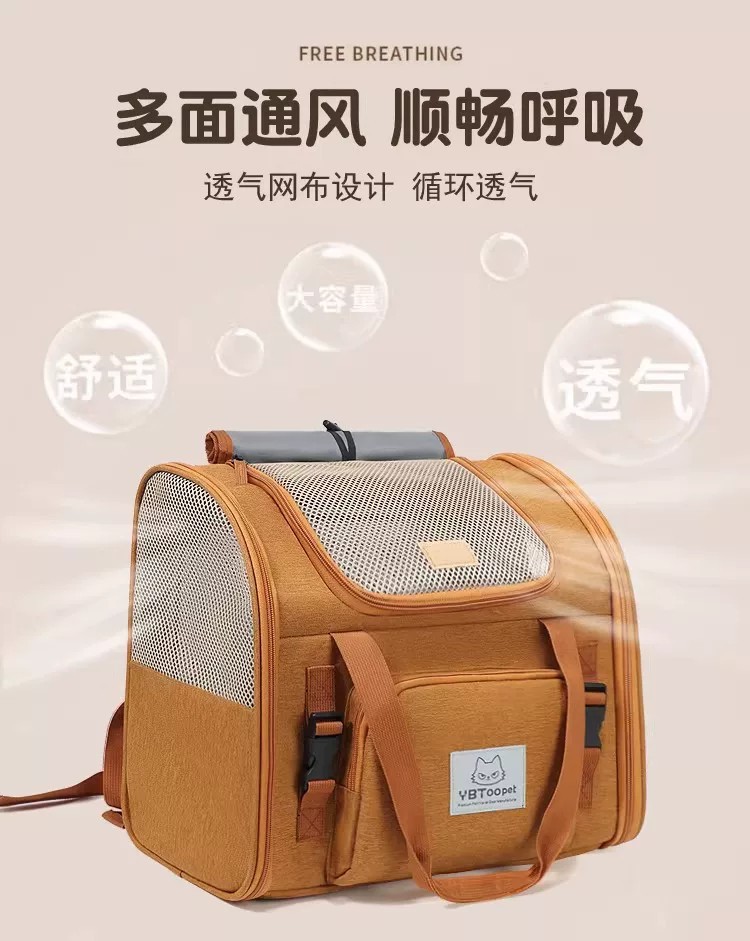 Pet Travel Backpack Carrier For Cats And Dogs Expandable Design_voghion.com