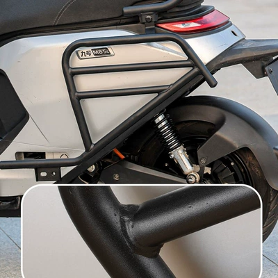 Motorcycle bumper, Anti-Collision Guard Bar Set, Thickened Carbon