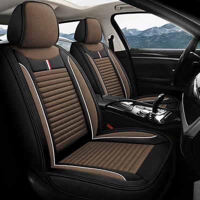 Four Seasons Pad | Seat Cover Linen Fabric Car