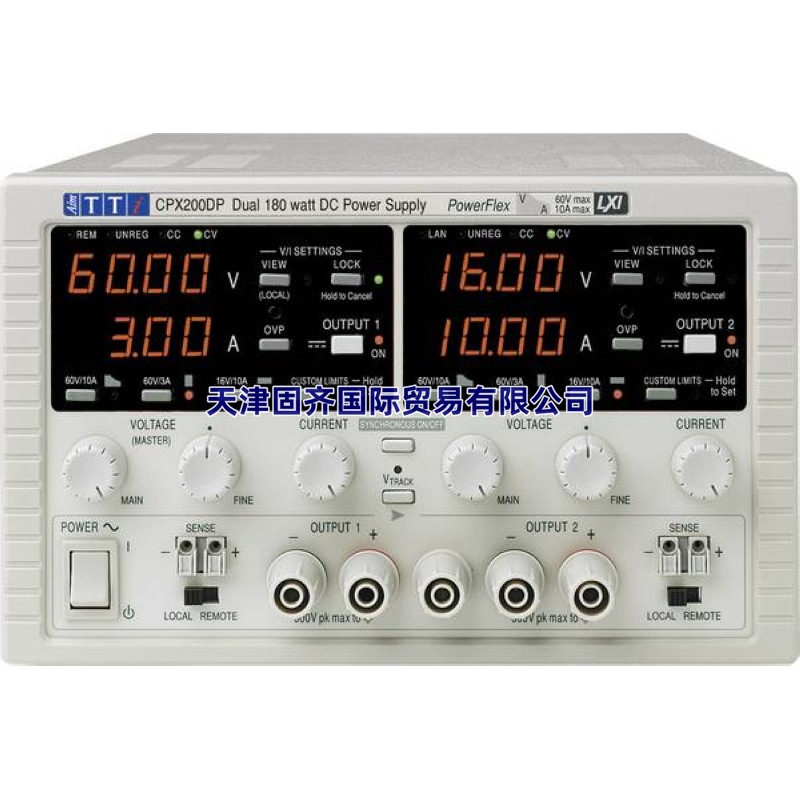 Aim-TTi CPX200DP 可编程台式电源 60V直流10A高效可调大功率
