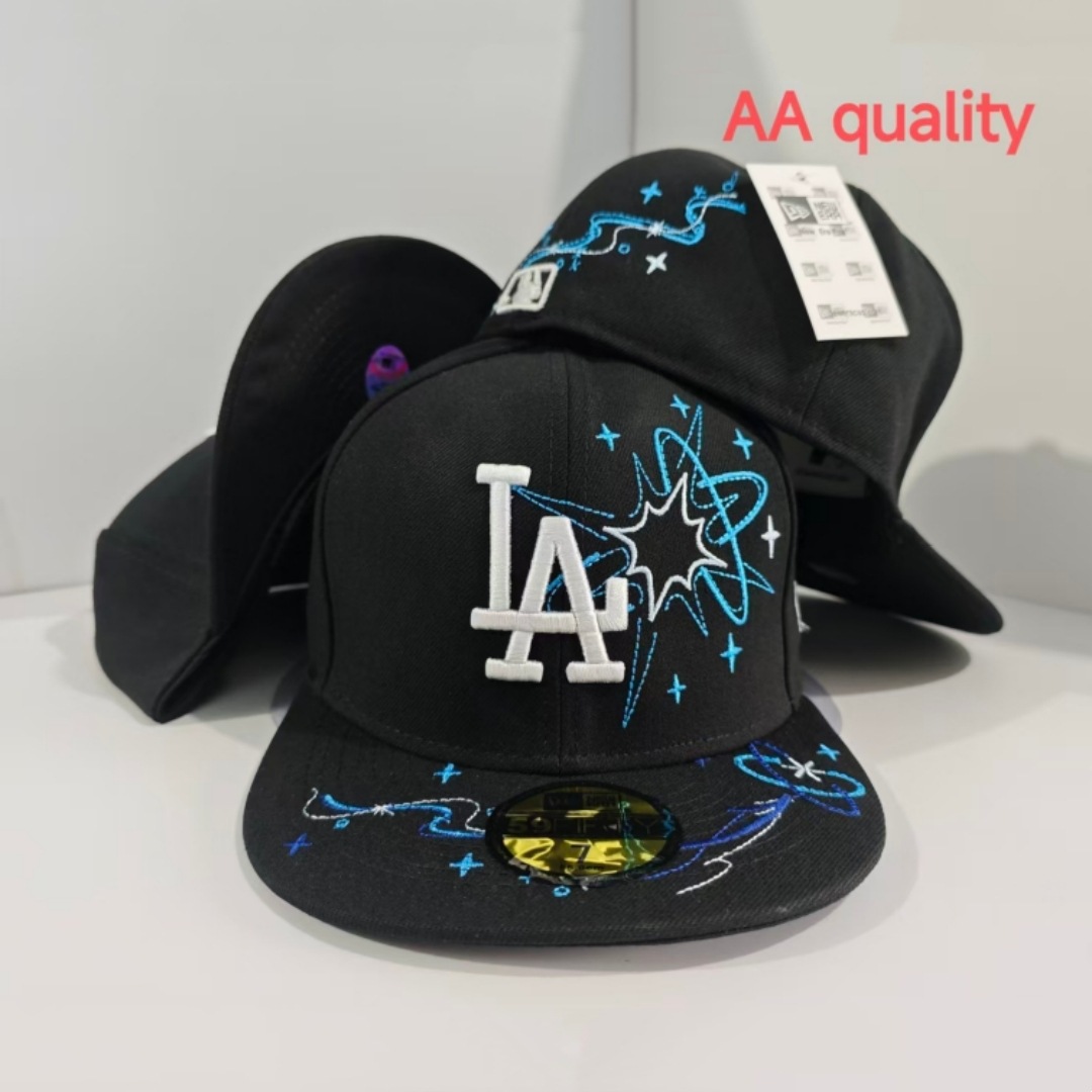 Gorra de béisbol de la liga de equipos de comercio exterior transfronterizo, novedad 2026, superventas, con patrón AA, de ala plana, a la moda y de talla estándar.
