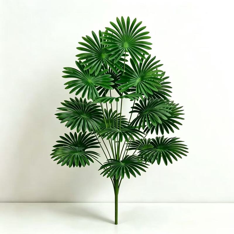 Artificial Palm Tree Fan Palm Home Hotel Christmas Decoration Hotel Arrangement Ornaments Fake Green Plants Wholesale Artificial Palm Tree Fan Palm Home Hotel Christmas Decoration Hotel Arrangement Ornaments Fake Green Plants Wholesale
