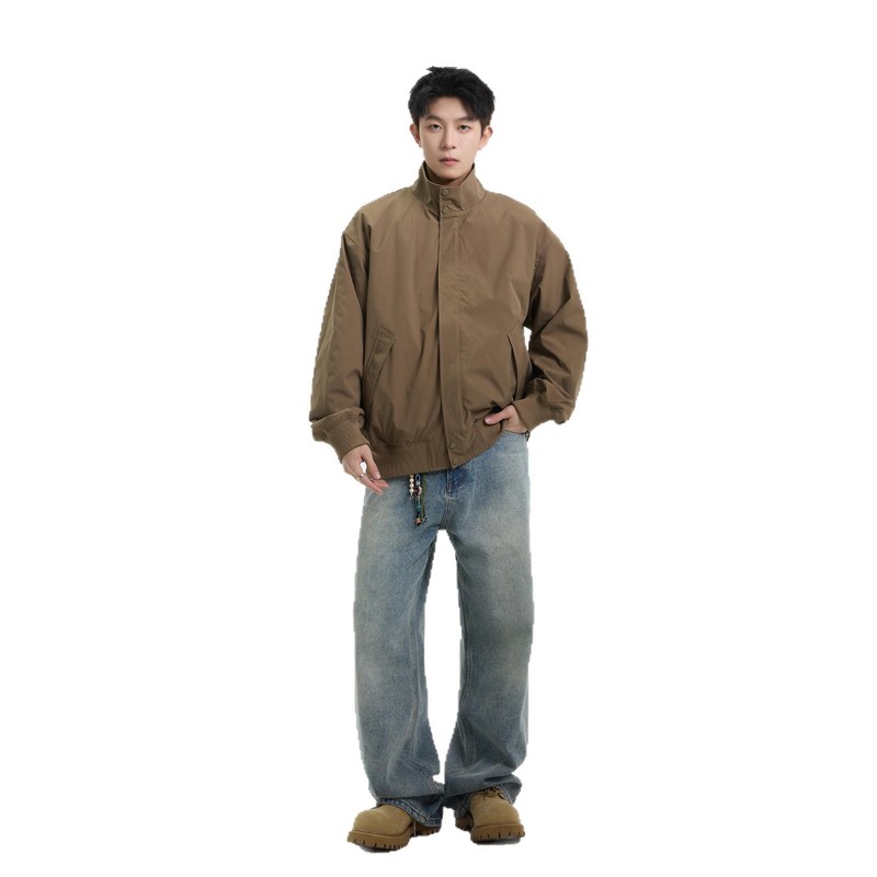 秋季休闲夹克外套男款飞行员男装2025新款春秋款男士衣服防风|undefined