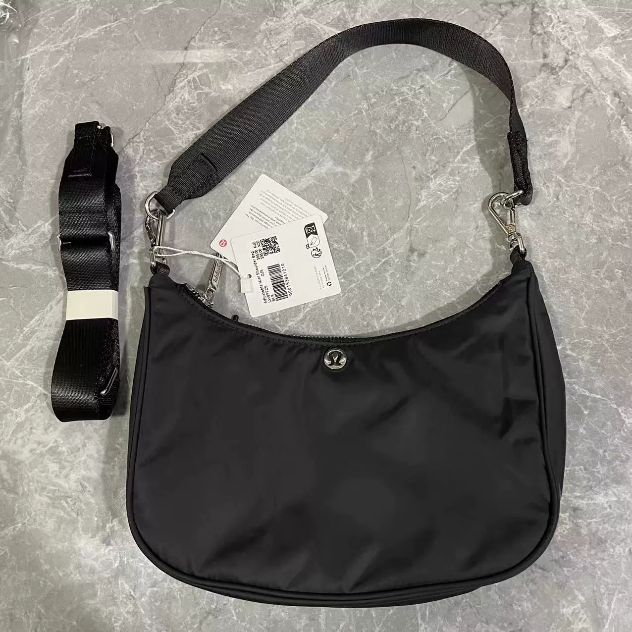 Новая мини-сумка через плечо Lululemon 3 л, сумка через плечо подмышку Lulu, кроссбоди