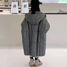 女童中大童新款2025男童棉服加厚中长款外套冬季保暖棉衣厚防风