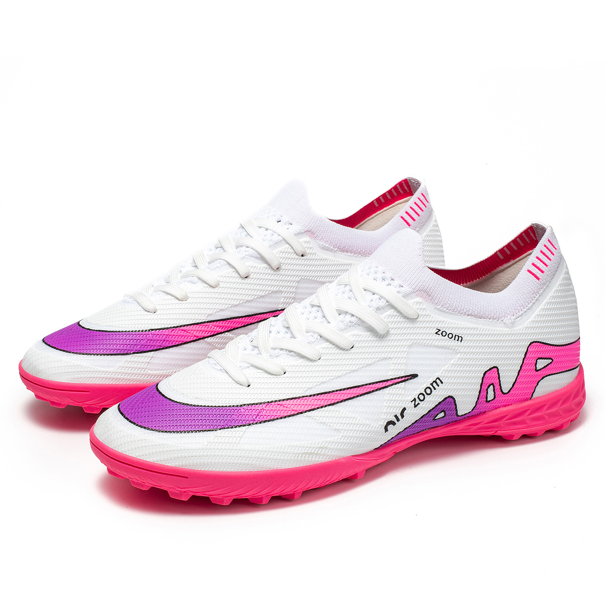 Zapatos de fútbol transfronterizos de alto bajo, zapatos de fútbol antideslizantes, zapatos de entrenamiento de fútbol al por mayor