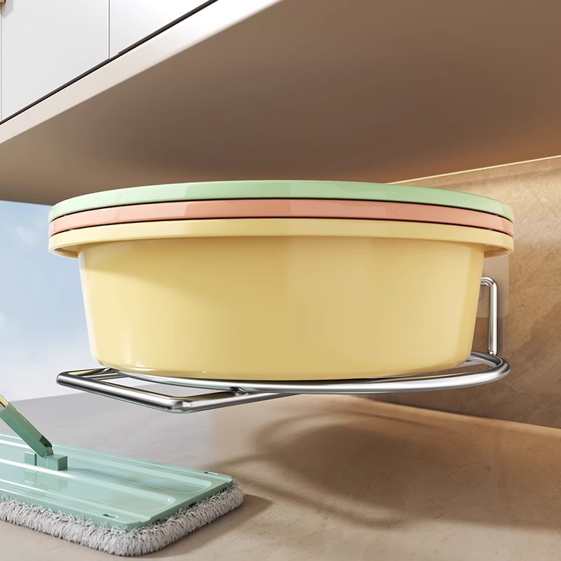 Nai Baibang Bathroom Storage Rack Washbasin Organizer Under-Bathroom Cabinet No-Drill Basin Hook Toilet Hanger