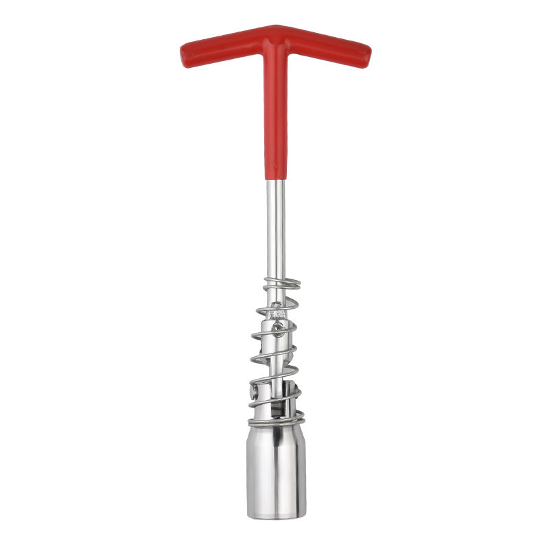llave de manguito de chispa 360 ° multiángulo llave de chispa automotriz herramienta de instalación de desmontaje de chispa