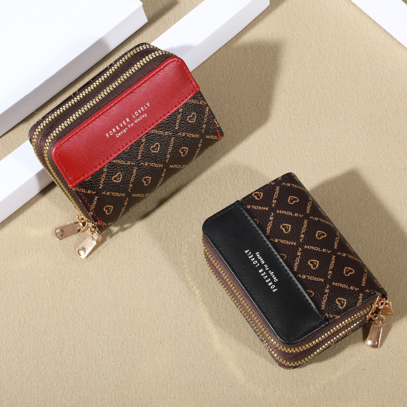 New Women's Wallet Color Matching Clutch Bag Card Bag Summer All-match Fashion Coin Purse for Women