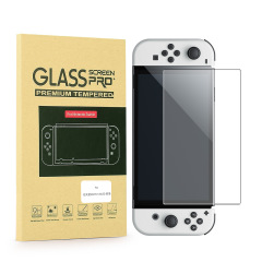 任天堂switch oledホスト強化膜switch oledスクリーン保護膜強化ガラス膜