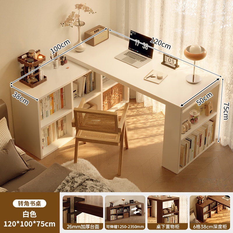 Estricta selección de escritorio de esquina de madera sólida estante de escritorio escritorio en una mesa dormitorio hogar cómoda esquina tipo l escritorio de computadora