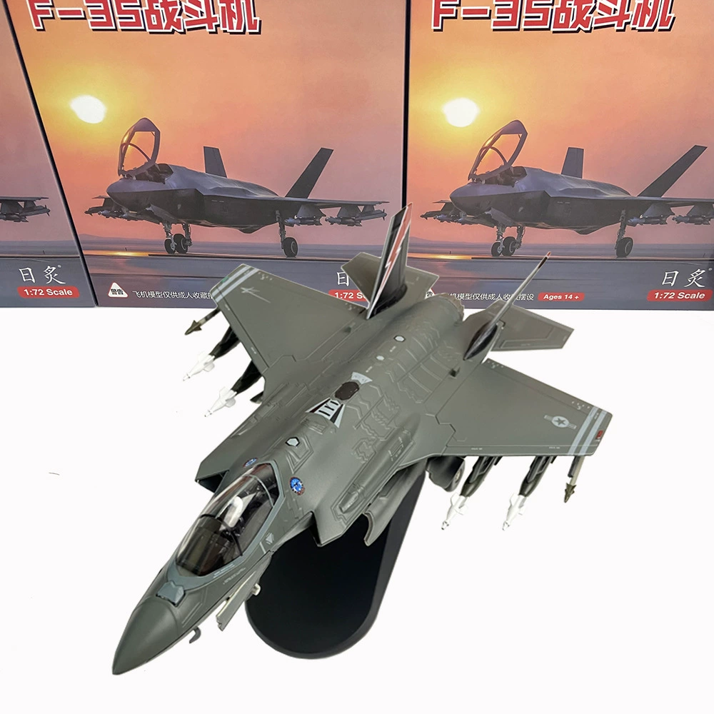 Металлический самолёт, минифигурка, масштаб 1:72, США, бой