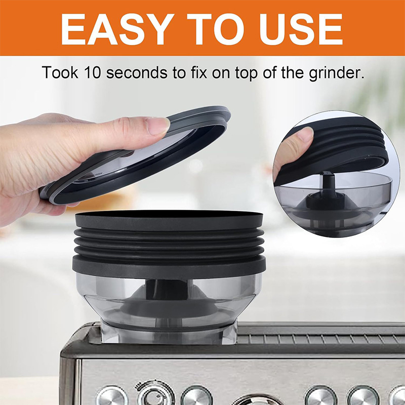 Breville platino rico 870/878/880 molinillo de frijol bin aire soplado polvo residual aire soplado limpiador modificación accesorios