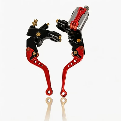 Motorcycle Direct Push Brake Master Motosiklet ləvazimatları və aksesuarları - red