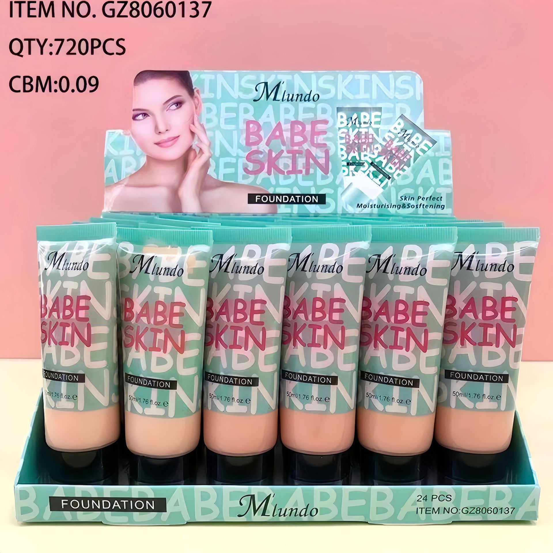 Mlundo corrector impermeable y a prueba de sudor, base líquida para modificar la sombra de las lágrimas, maquillaje tridimensional de larga duración, sin quitar el maquillaje