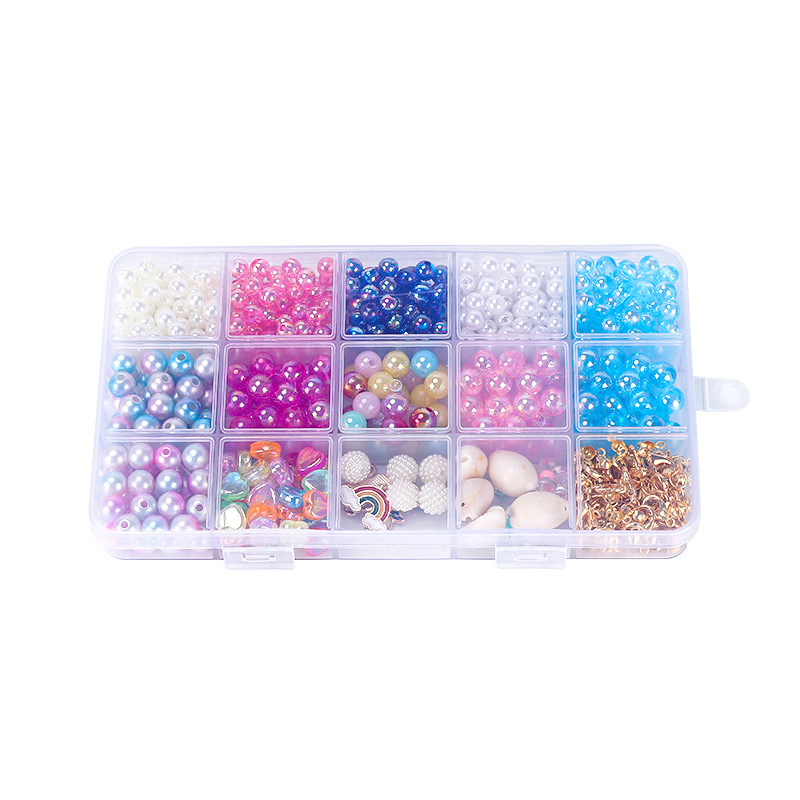 Joyería con cuentas que hace la pulsera de la muchacha que hace el kit de la sirena de perlas de regalo de Navidad DIY joyería