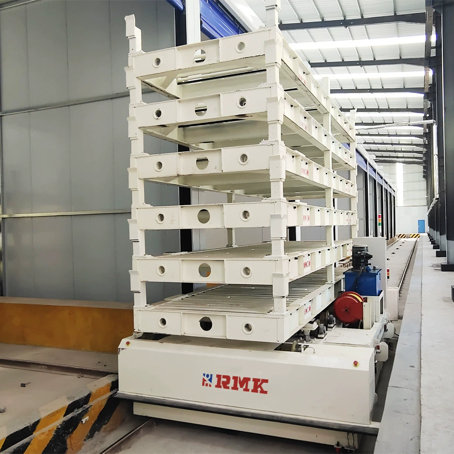 Ruimaike 20-тонный интеллектуальный материалоподъемный RGV автоматический плоский автомобиль с беговой дорожкой